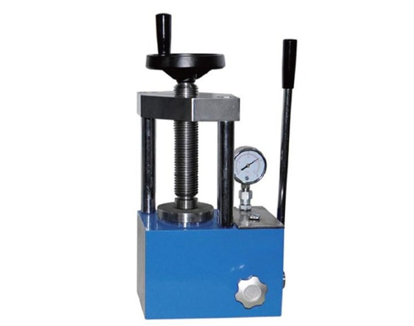 MSE PRO Lab Scale Small 3-Ton Manual Hydraulic Pellet Press with