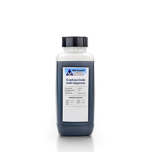 MSE PRO 1000 ml, 1L Monolayer Graphene Oxide Water Dispersion 4 mg/ml