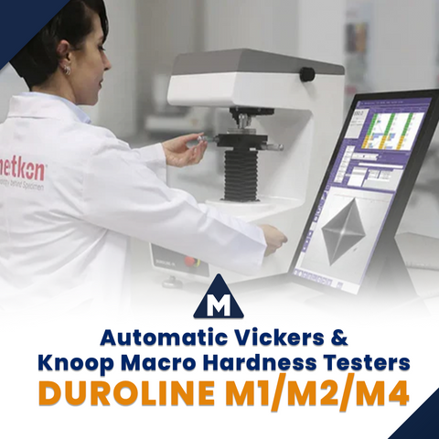 Automatic Vickers & Knoop Macro Hardness Testers: DUROLINE M1/M2/M4