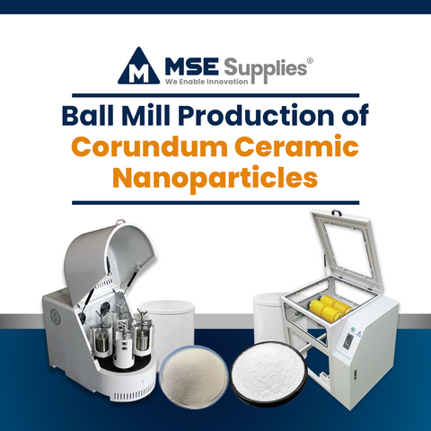 Ball Mill Production of Corundum Ceramic Nanoparticles