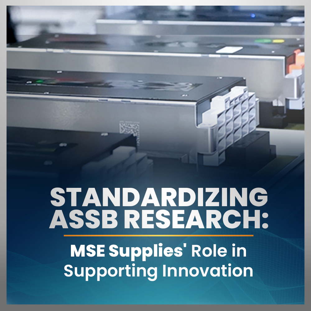 Standardizing ASSB Research: MSE Supplies' Role in Supporting Innovation