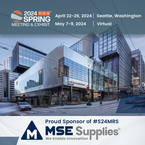 Supporting Innovation at the 2024 MRS Spring Meeting & Exhibit in Seattle, WA