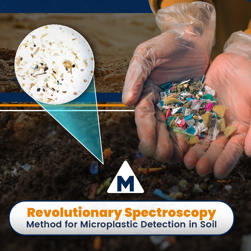 Revolutionary Spectroscopy Method for Microplastic Detection in Soil