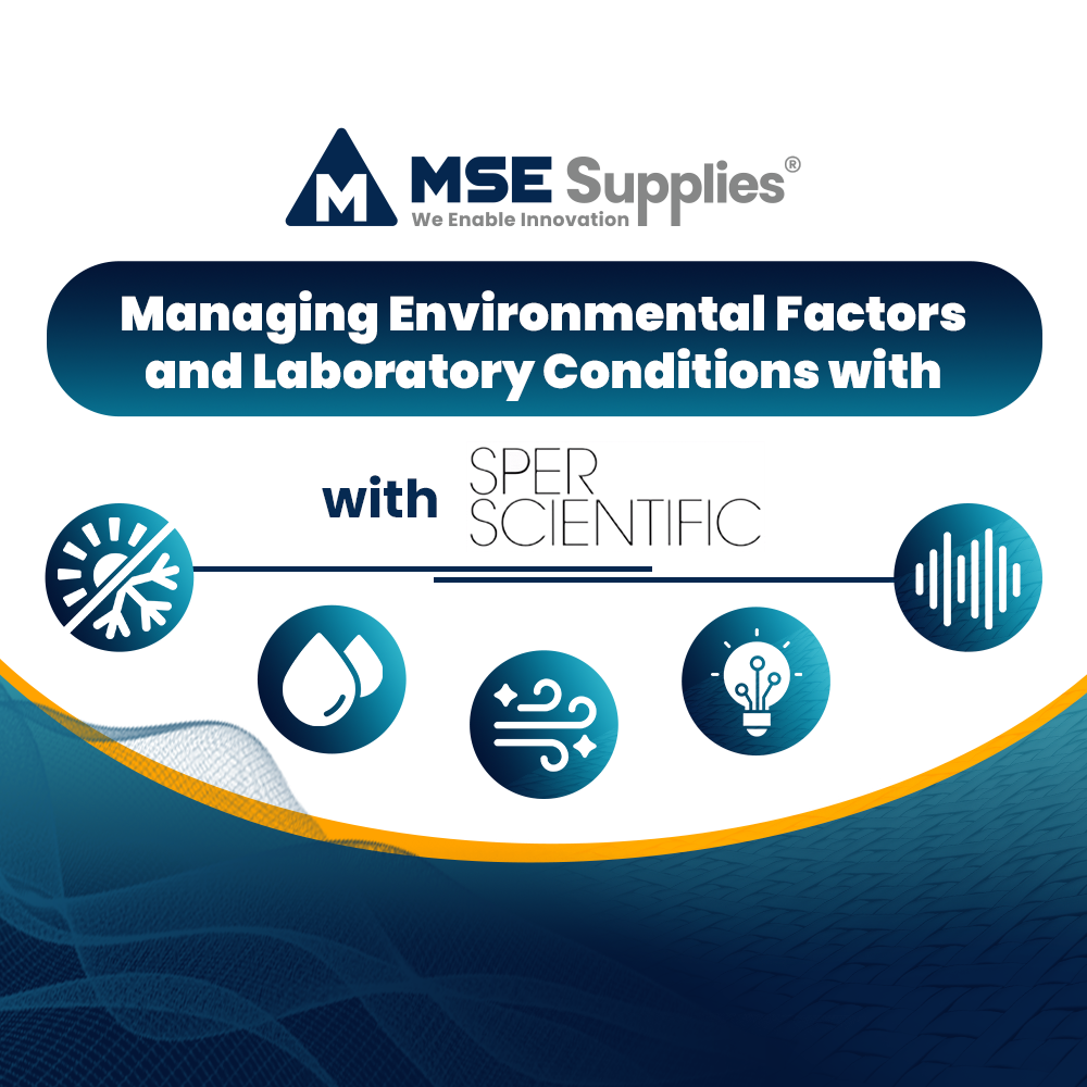 Managing Environmental Factors and Laboratory Conditions with Sper Scientific