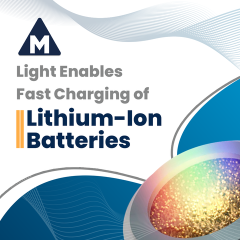 Light Enables Fast Charging of Lithium-Ion Batteries