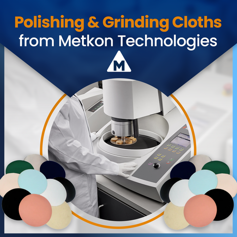 Polishing & Grinding Cloths from Metkon Technologies