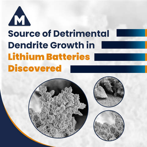 Source of Detrimental Dendrite Growth in Lithium Batteries Discovered