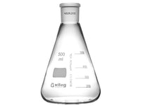 Witeg Erlenmeyer Flask With ST Clear Glass Economy (DIN 12387)