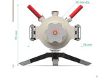 Metal-Ion 4-Point Electrochemical Impedance Spectroscopy Cell, Model A