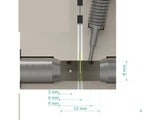 Metal-Ion 4-Point Electrochemical Impedance Spectroscopy Cell, Model A