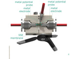 Metal-Ion 4-Point Electrochemical Impedance Spectroscopy Cell, Model A