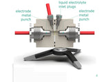 Metal-Ion 4-Point Electrochemical Impedance Spectroscopy Cell, Model A