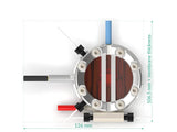 Operando Xrd Ec H-Cell, Min 2Θ Of 5°