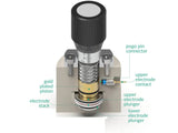 Three Electrode Battery Test Cell – Compression Controlled