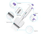 Biologix MicroPette Plus Pipettes 8-Channel, 1 Piece/Case