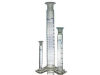 Witeg Graduated Cylinder Class A With ST Tall form Blue Graduated