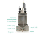 Bottom Mount Front Contact Electrochemical H-Cell