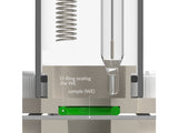 Bottom Mount Electrochemical Cell Setup