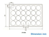 Cell Culture Plates-6/12/24/48/96-Well, 1/Pack, 50/Case