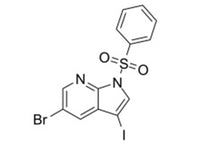 MSE PRO 1-(Benzenesulfonyl)-5-bromo-3-iodo-1H-pyrrolo[2,3-b]pyridine