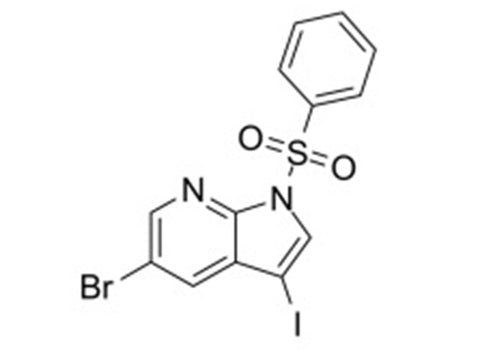 MSE PRO 1-(Benzenesulfonyl)-5-bromo-3-iodo-1H-pyrrolo[2,3-b]pyridine