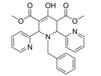 MSE PRO Dimethyl 1'-benzyl-4'-hydroxy-1',2',3',6'-tetrahydro-[2,2':6',2''-terpyridine]-3',5'-dicarboxylate