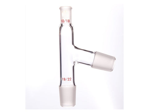 MSE PRO 75° Distillation Head, Upper Mouth: 10/18, Lower (Side) Grinding Mouth: 19/22, Thermometer Insertion Depth 50mm