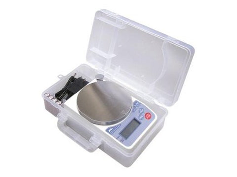 A&D Weighing Compact Scale, 2000g x 1g with External Calibration and Carrying Case