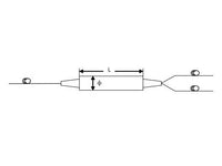 Ascentta Isolator Polarization Beam Combiner/Splitter (IPBC OR IPBS) (1310, 1480, 1550)