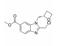 MSE PRO (S)-Methyl 2-(chloromethyl)-1-(oxetan-2-ylmethyl)-1H-benzo[d]imidazole-6-carboxylate, ≥99.9% Purity - MSE Supplies LLC