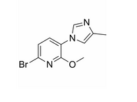 MSE PRO 6-Bromo-2-methoxy-3-(4-methyl-1H-imidazol-1-yl)pyridine