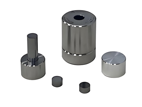 MSE PRO 0.6" (15 mm) Diameter Hard Alloy Pressing Die Set (Tungsten Carbide Material)