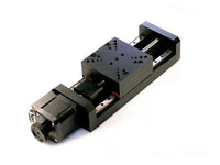 MSE PRO Motorized Linear/Crossed Roller Bearing Linear Stages, Travel 50mm, Stage Size 75x75mm