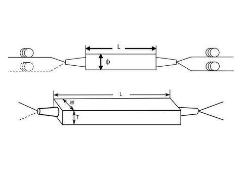 Ascentta Fused (WDM) Wavelength Division Multiplexer: High-Isolation (1310/1550nm)