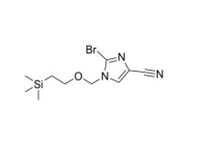 MSE PRO 2-Bromo-1-(2-trimethylsilylethoxymethyl)imidazole-4-carbonitrile