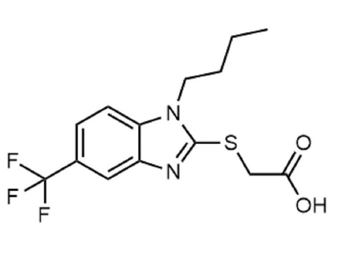 MSE PRO 2-{[1-butyl-5-(trifluoromethyl)-1h-1,3-benzodiazol-2-yl]sulfanyl}acetic acid