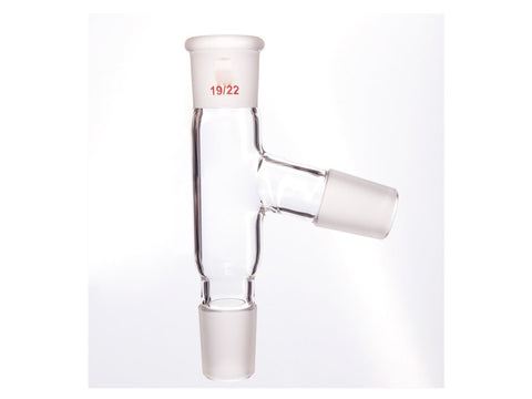 MSE PRO 75° Distillation Head, Upper Mouth: 19/22, Lower Mouth: 19/22, Side Grinding Mouth: 19/22