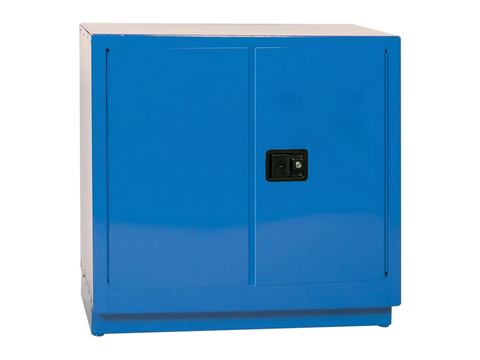 MSE PRO 22 Gallon 1-Door Corrosive Blue Storage Cabinet, Manual Close