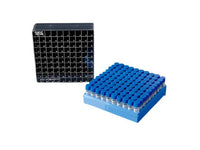 CryoKING® Combo: 1.5mL vials (blue caps)+2in. box (100-well) 6 Bags/Pack, 2 Packs/Case