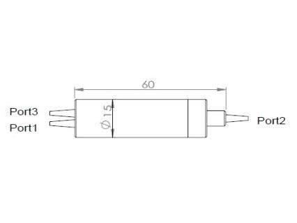 3-Port Optical (TGG Type) Circulator: Polarization-Maintaining (PM) (405nm)