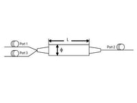 Ascentta Single-Mode 3-Port Optical Circulator (C+L Band)