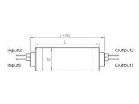 Optical (TGG Type) Isolator Array: Single-Mode, Two-Channel (850nm)