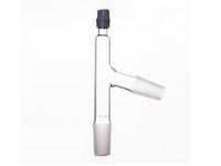 24/40 port, distillation head with thermometer and rubber cap A062440