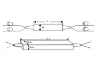 Ascentta Fused (WDM) Wavelength Division Multiplexer (1064/1550)