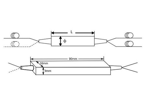 Ascentta Fused (WDM) Wavelength Division Multiplexer (1064/1550)