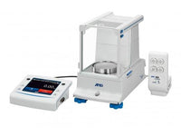 A&D Weighing Microbalance, 220 g x 0.01 mg with Touch Screen Display, Automatic Doors and Internal Calibration