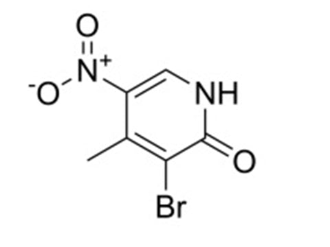 MSE PRO 3-Bromo-4-methyl-5-nitropyridin-2(1H)-one