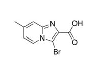 MSE PRO 3-Bromo-7-methylimidazo[1,2-a]pyridine-2-carboxylic acid