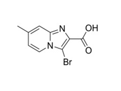 MSE PRO 3-Bromo-7-methylimidazo[1,2-a]pyridine-2-carboxylic acid