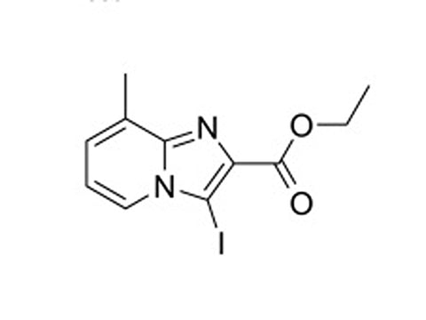 MSE PRO 3-Iodo-8-methyl-imidazo[1,2-a]pyridine-2-carboxylic acid ethyl ester